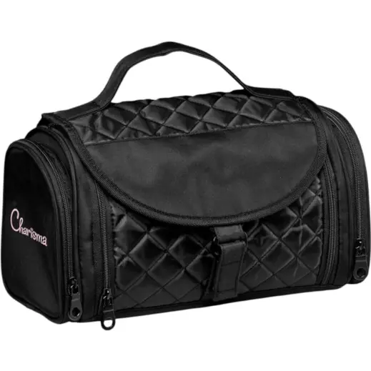 Chelsea Deluxe Cosmetic Bag Black Closed